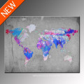 Abstract World Maps Ideas de Decoración